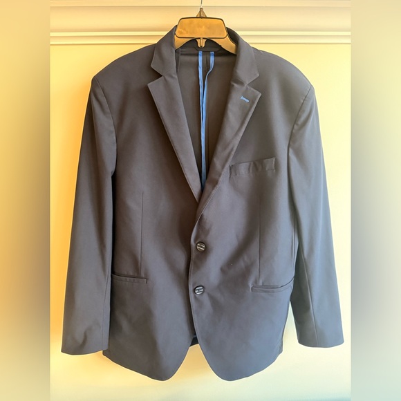 TwilloryMen´s performance blazer, easily packs for...